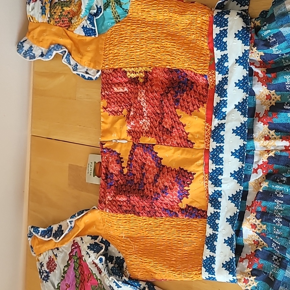 NWT FARM Rio Summer Stitches Romper - Picture 9 of 16